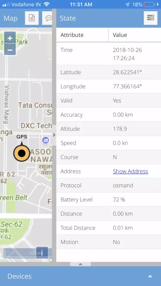 Capturas de pantalla de Akari GPS Tracker
