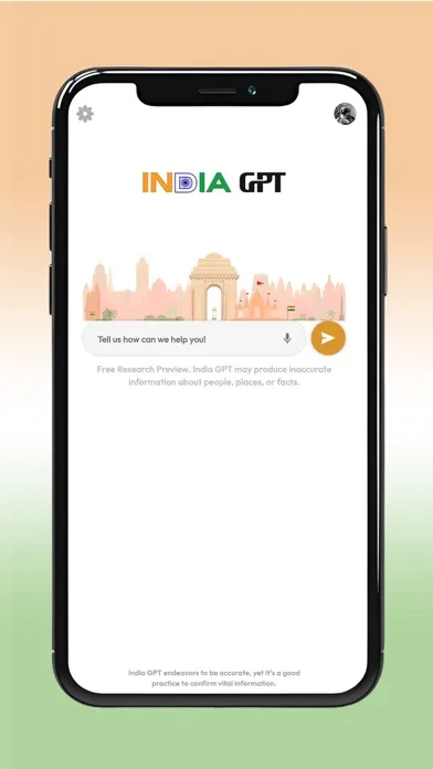 India GPT 스크린샷