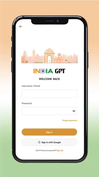 India GPT 스크린샷