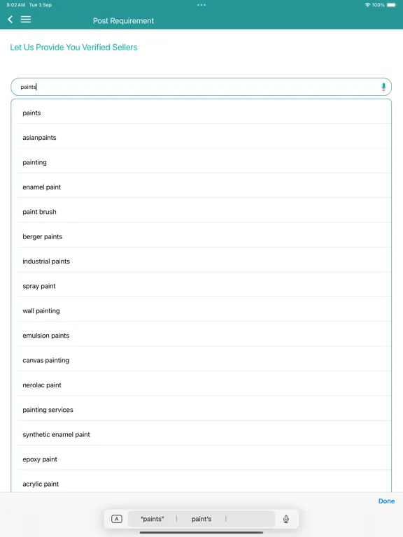 IndiaMART: Buy & Sell Products iPad 应用截图