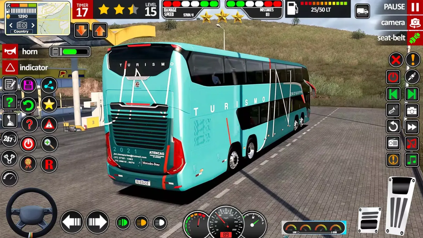 Capturas de pantalla de Real Bus Simulator-Bus Driving