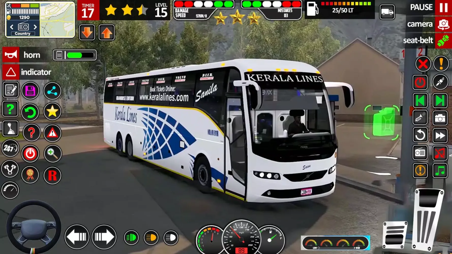 Capturas de pantalla de Real Bus Simulator-Bus Driving