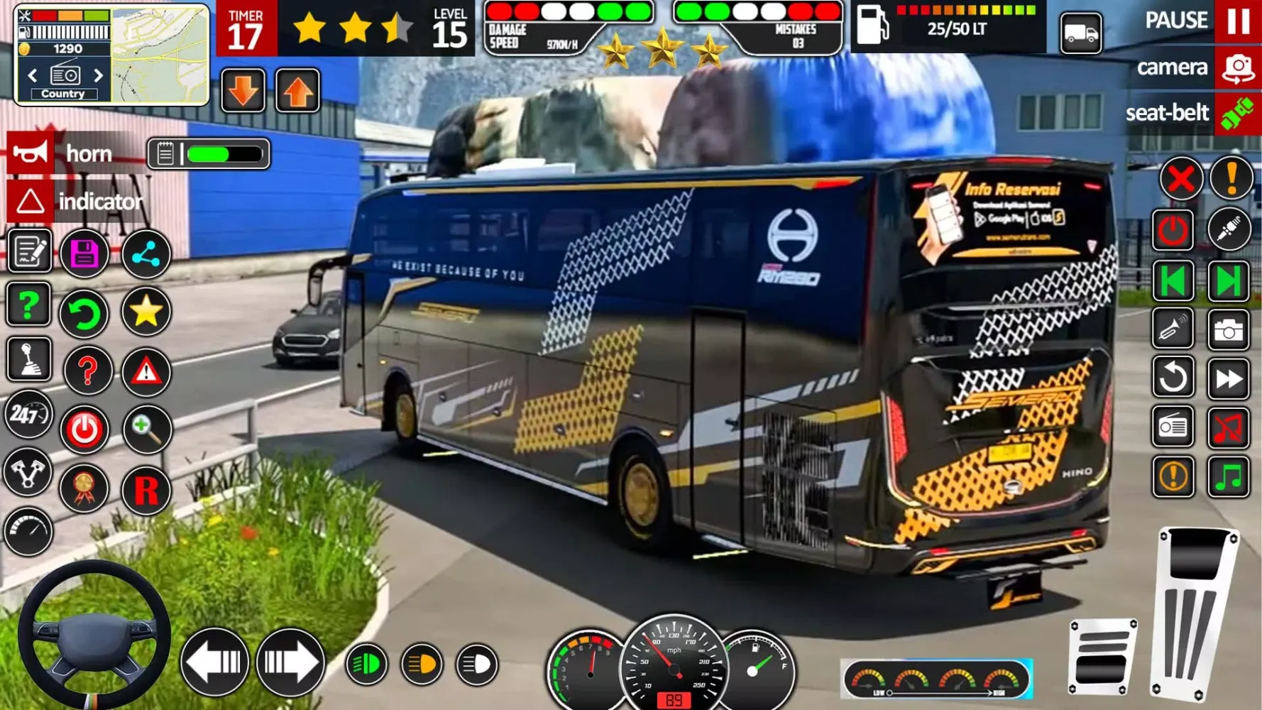 Capturas de pantalla de Real Bus Simulator-Bus Driving