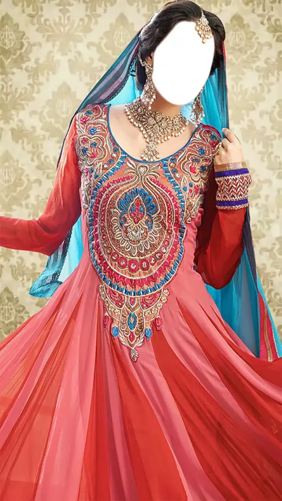 Indian Girl Suit Photo Fun应用截图