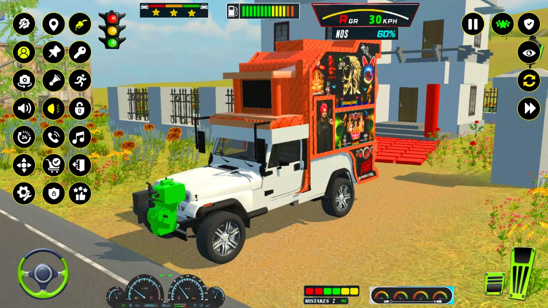 Ảnh chụp màn hình của Indian Heavy Driver Dj Pickup