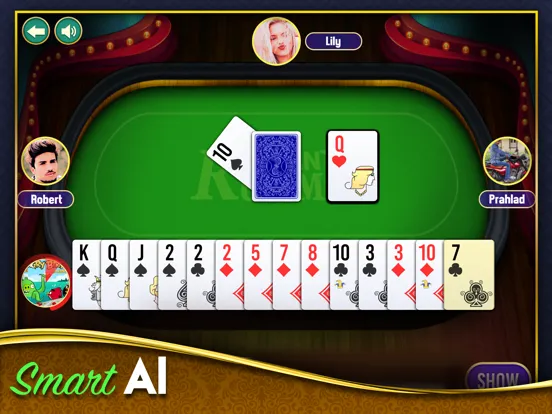 Capturas de tela do Indian Rummy: Online Card Game iPad 