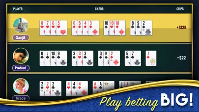 Capturas de tela do Indian Rummy: Online Card Game