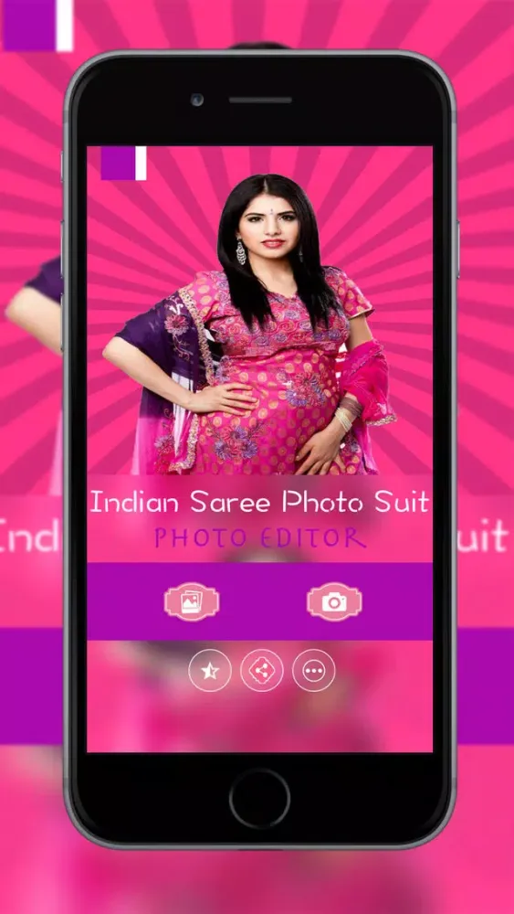 Indian Saree Photo Suit Screenshots