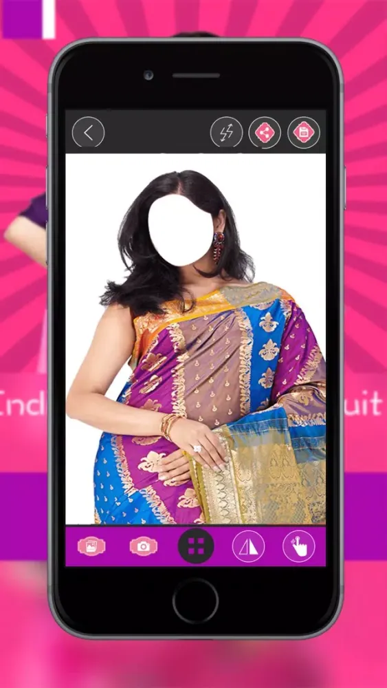 Indian Saree Photo Suit Screenshots