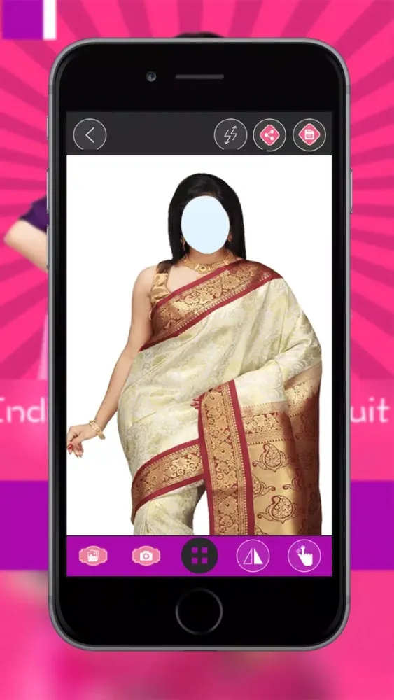 Indian Saree Photo Suit Screenshots