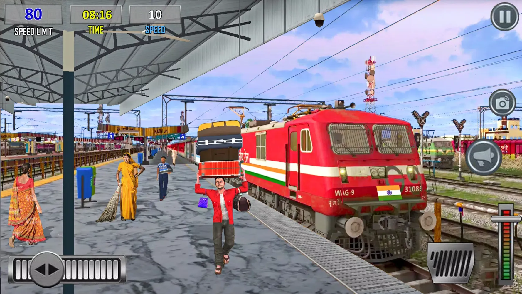 Indian Train Simulator Game 3D应用截图
