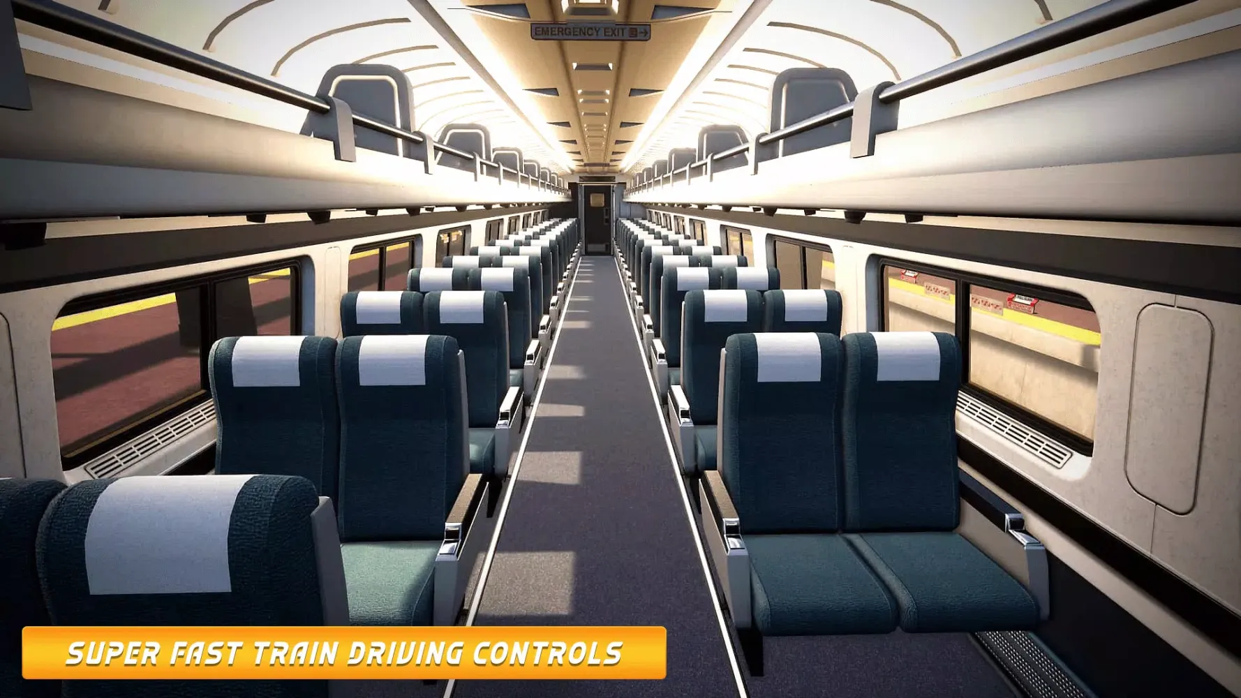 Captures d'écran de India Rail Sim: 3D Train Game
