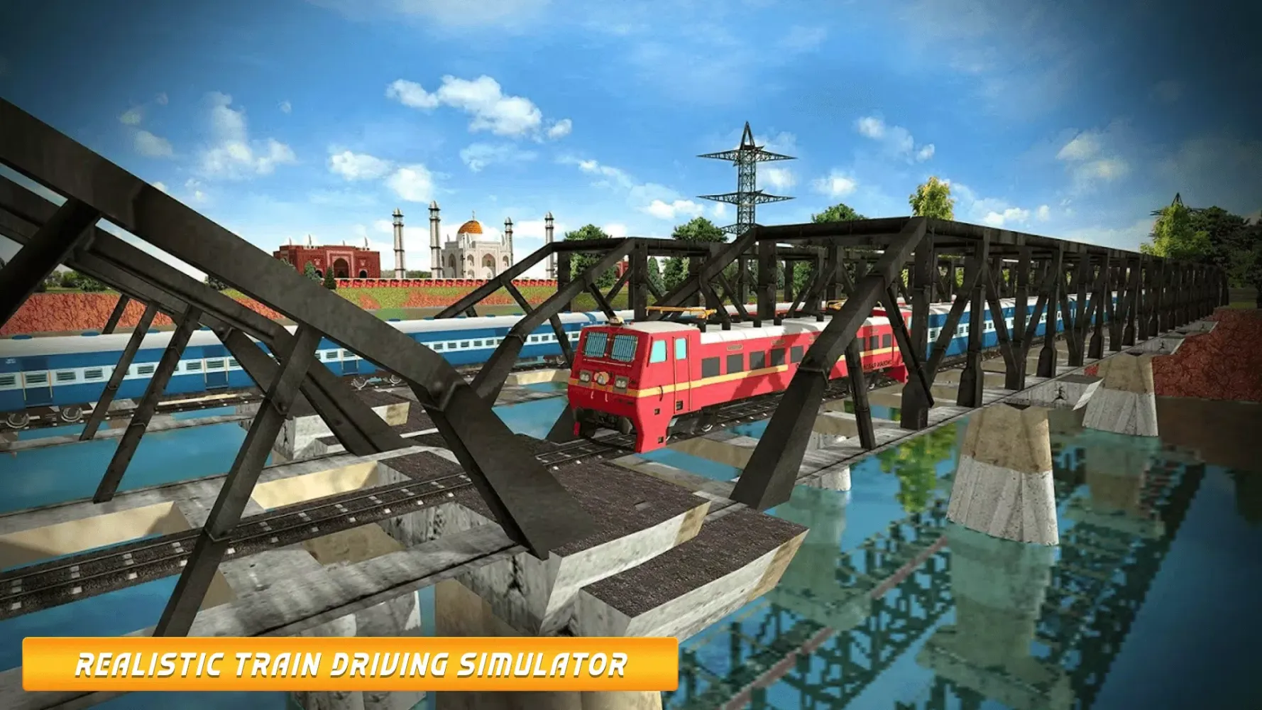 Captures d'écran de India Rail Sim: 3D Train Game