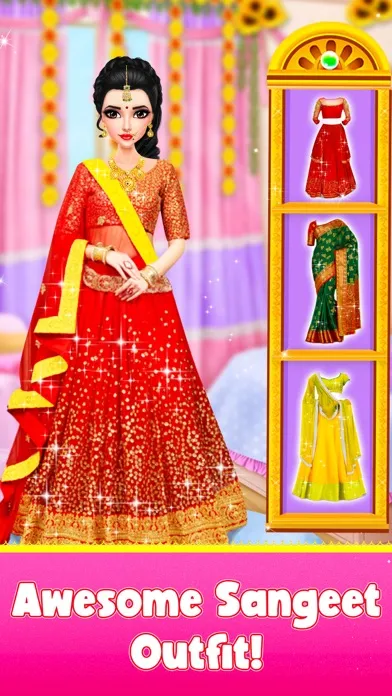 Capturas de tela do Indian Royal Wedding Game