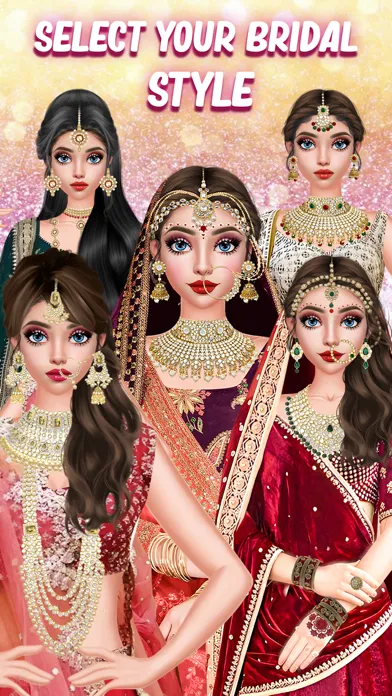 Capturas de pantalla de Indian Wedding Dress Up Games