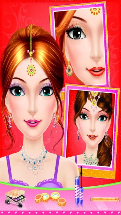Wedding Salon Games : Girls Dressup & Makeup Games應用截圖