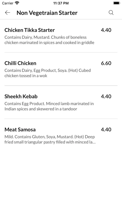 Ảnh chụp màn hình của Indian Curry House Bleakhall