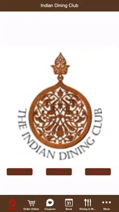 Indian Dining Club App Screenshots