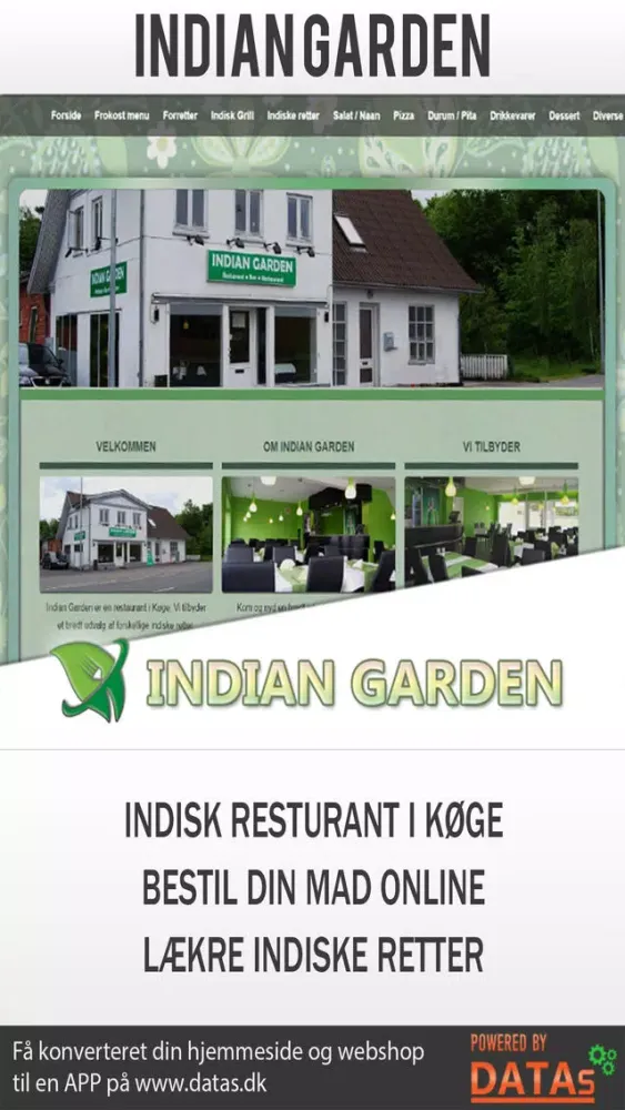Indian Garden - Restaurant 스크린샷