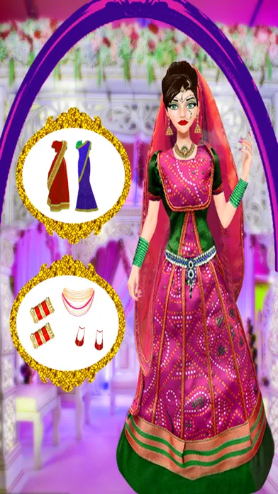 ภาพหน้าจอของ Princess Wedding Salon - Indian Princess Makeover