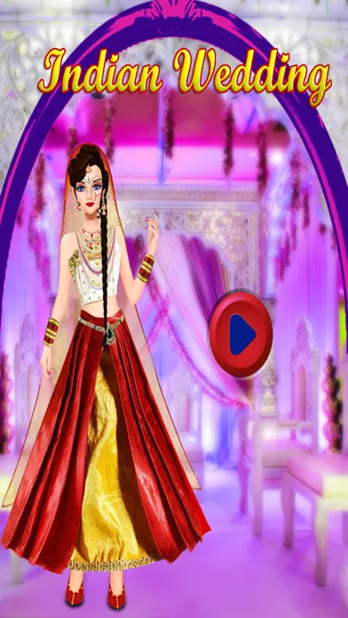 ภาพหน้าจอของ Princess Wedding Salon - Indian Princess Makeover
