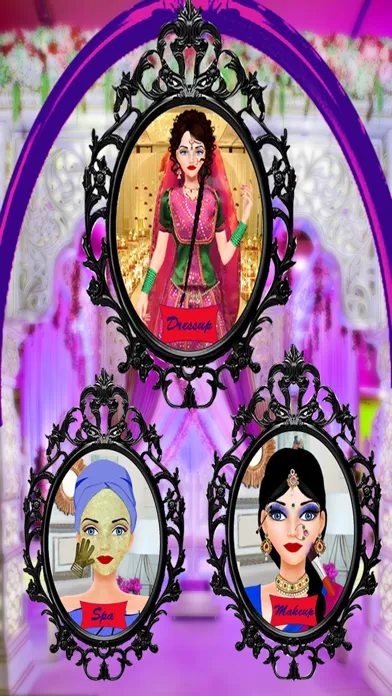 ภาพหน้าจอของ Princess Wedding Salon - Indian Princess Makeover