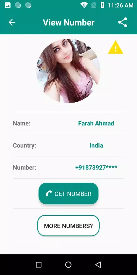 Скриншоты Indian Girls Phone Number App