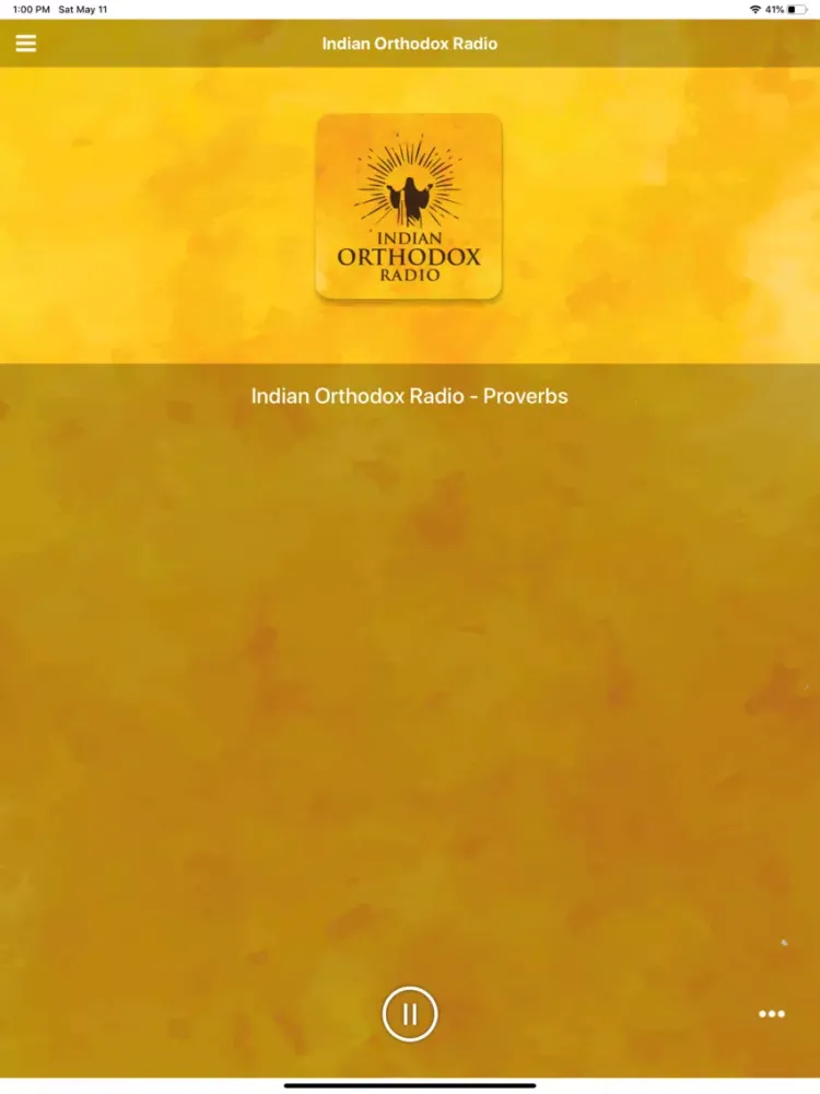 Indian Orthodox Radio iPad  Screenshots