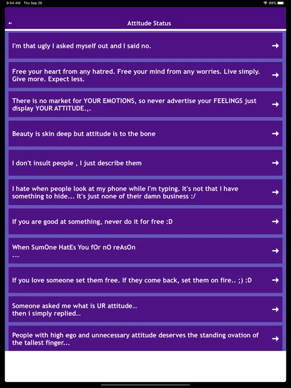 Indian Status Punjabi bengali iPad  Screenshots