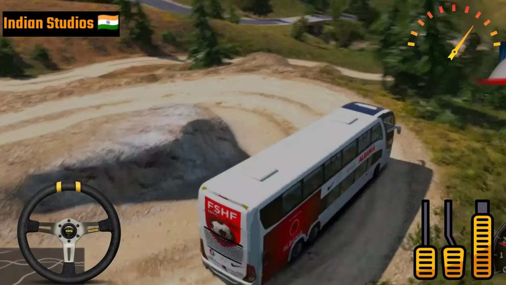 Indian Danger Bus Driving 2022 スクリーンショット