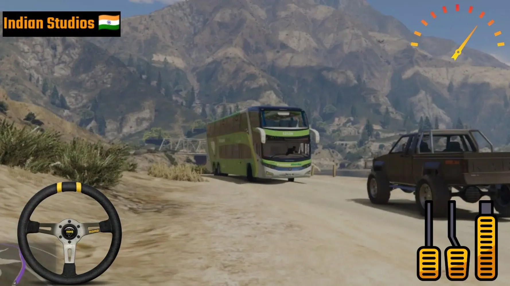 Indian Danger Bus Driving 2022 スクリーンショット