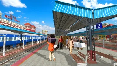 Indian Train Simulator - 2018 スクリーンショット