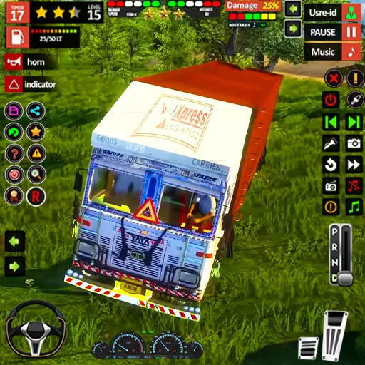Indian Truck Driving 3D Games应用截图