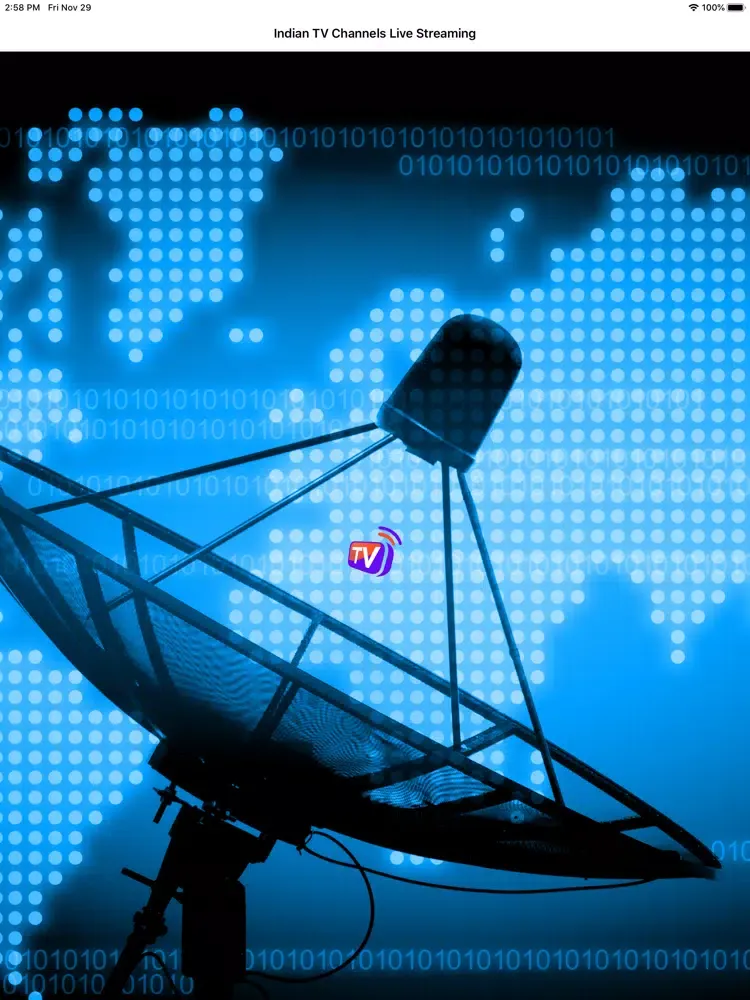 Indian TV Channels Live Stream iPad  스크린샷