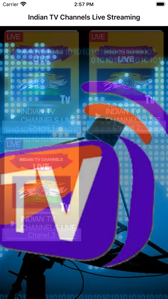 Indian TV Channels Live Stream 스크린샷
