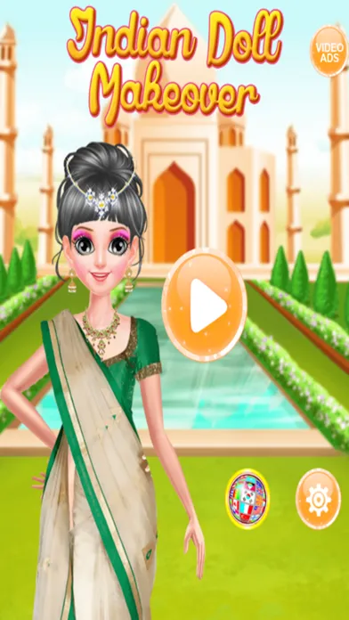 Indian Doll - Fashion Makeover Games For Girls Screenshots