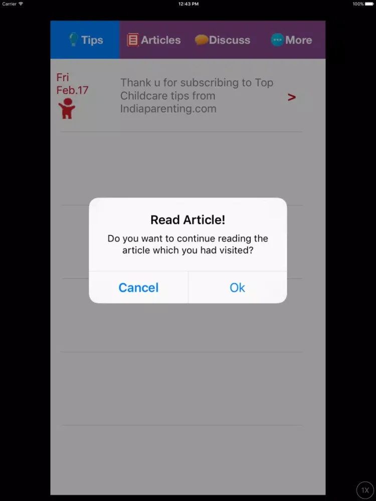 IndiaParenting iPad 應用截圖