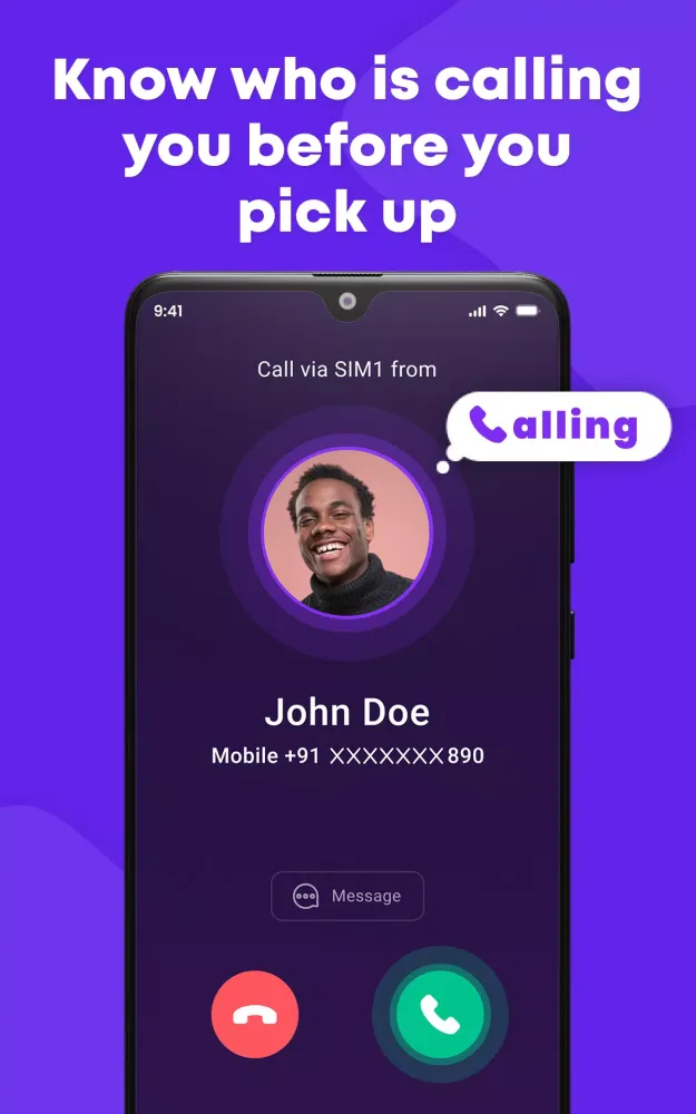 Capturas de tela do Caller ID Name, Location & SMS