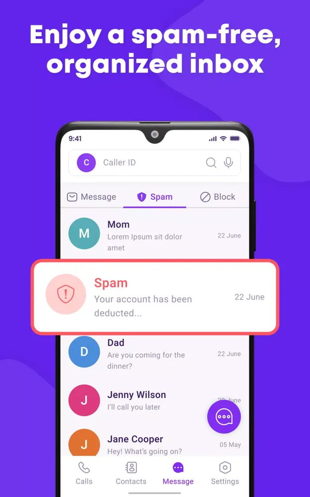 Capturas de tela do Caller ID Name, Location & SMS