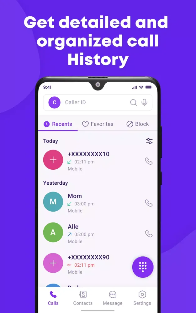 Capturas de tela do Caller ID Name, Location & SMS