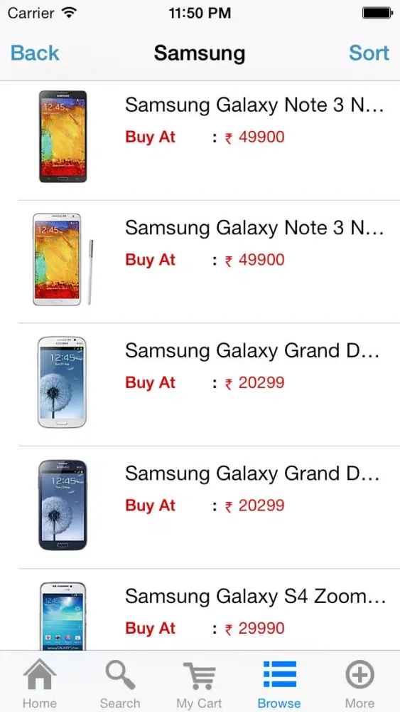 Capturas de pantalla de Indiatimes Shopping