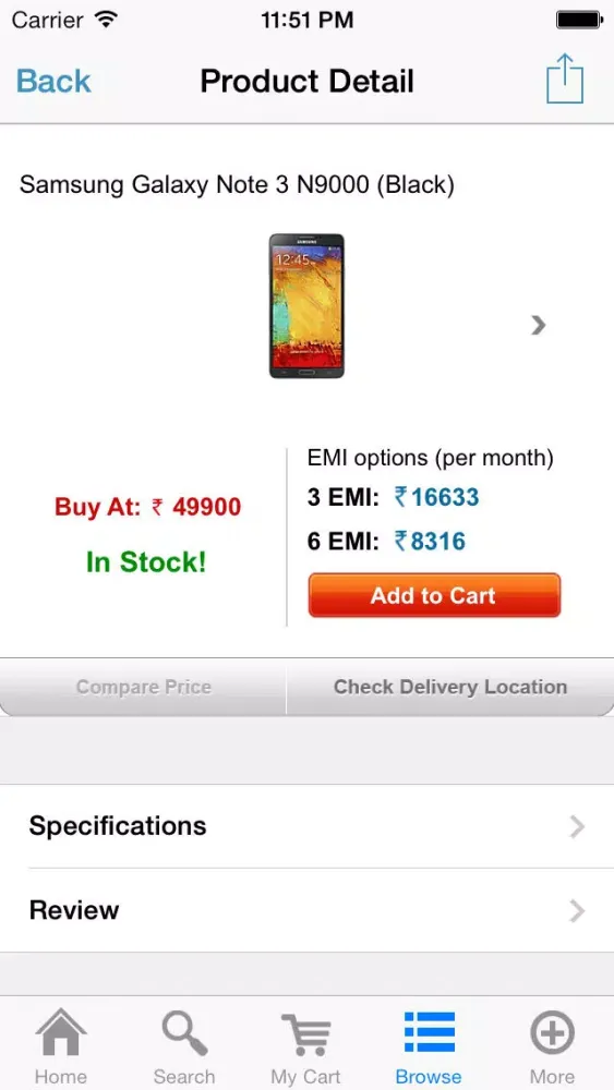 Capturas de pantalla de Indiatimes Shopping