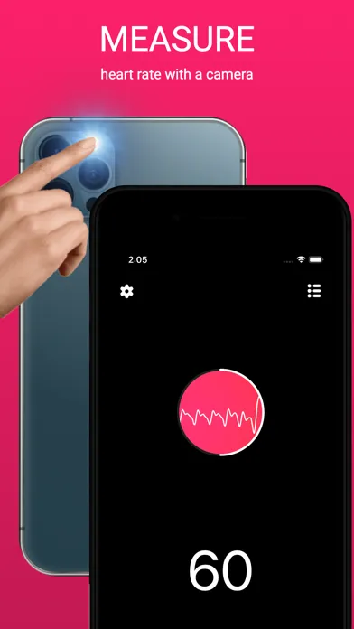 Tangkapan layar HRV: Heart Rate Cardio Monitor