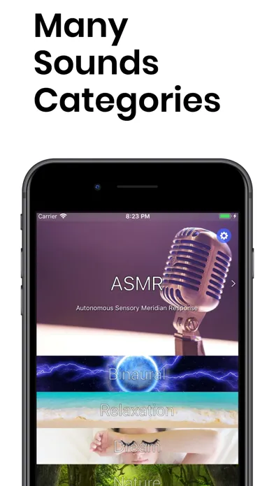 ภาพหน้าจอของ SNDS: Sleep & Nature Sounds