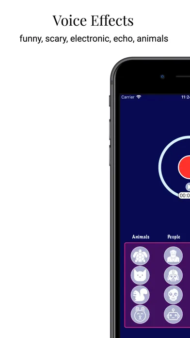 Voice Changer: Funny Effects স্ক্রিনশট
