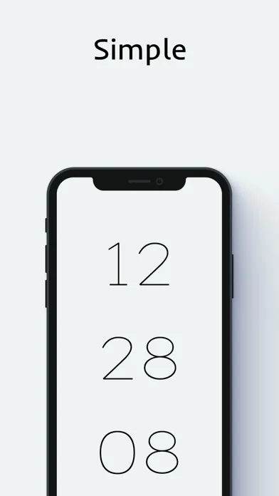 Screenshot di X Clock - Live in the present