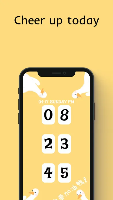 Screenshot di X Clock - Live in the present