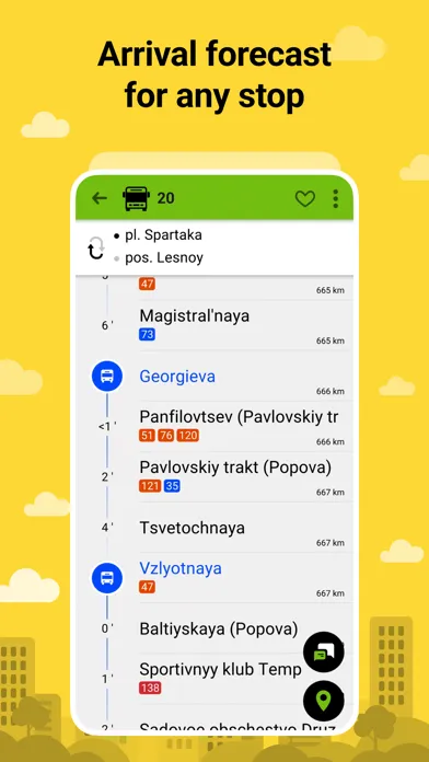 Bustime: Transport online應用截圖