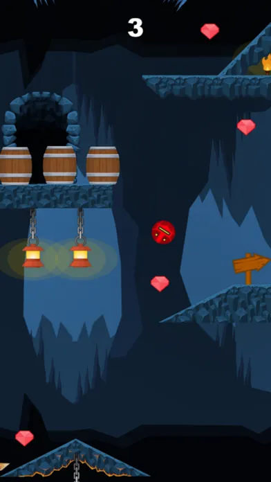 Falling Dark Cave Screenshots