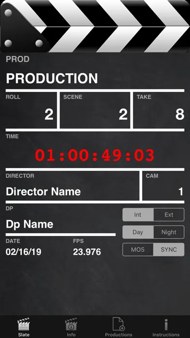 Скриншоты HDSLR Slate